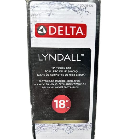 Lyndall 18 in. Wall Mount Towel Bar in Brushed Nickel, LDL18-SN - Picture 1 of 3